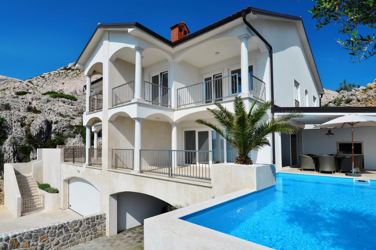 Villa Mar - Only 50M To The Beach Stara Baska Bagian luar foto